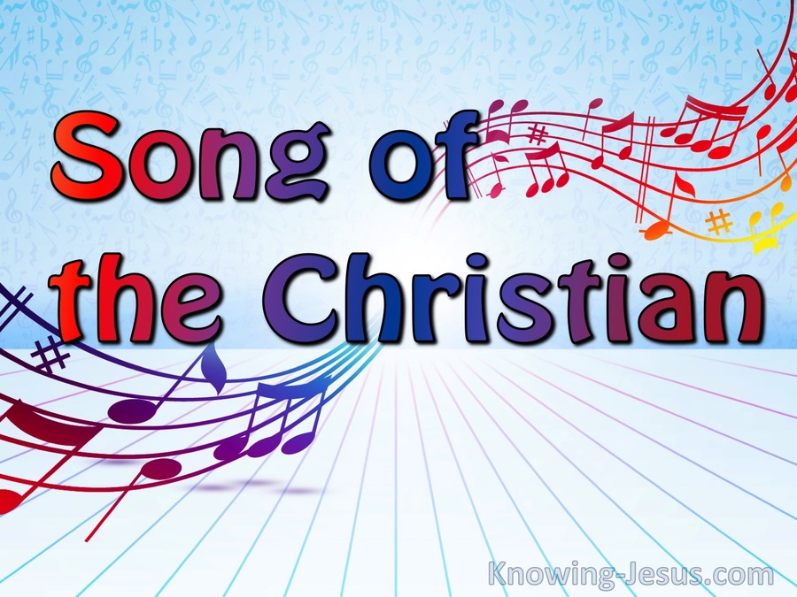 Song of the Christian (devotional)04-14 (red)